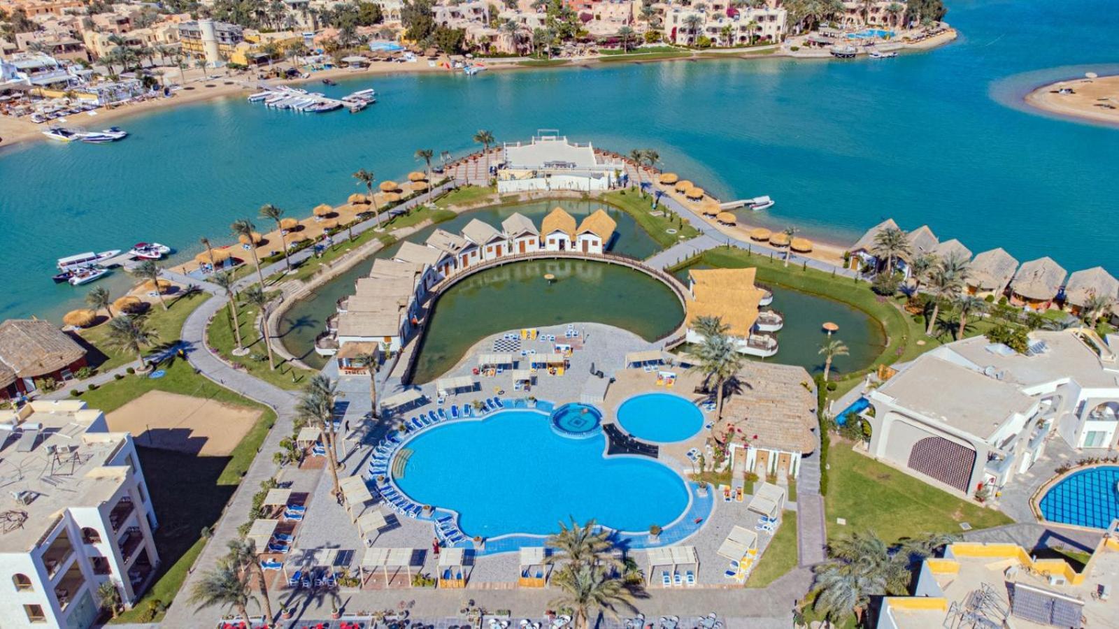 Panorama Bungalows Resort El Gouna Hurghada Exterior foto