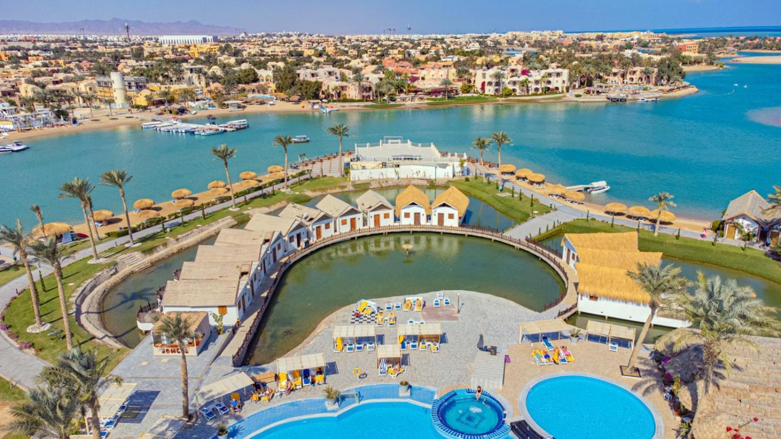 Panorama Bungalows Resort El Gouna Hurghada Exterior foto